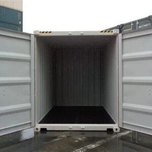 Contenedor marítimo blanco de 10 pies de alto cubo - nuevo