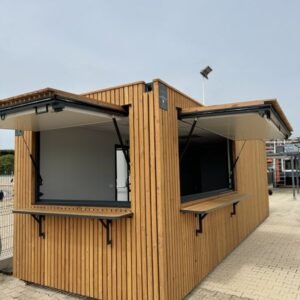 Contenedor tienda (quiosco snack – oficina – guinguette)