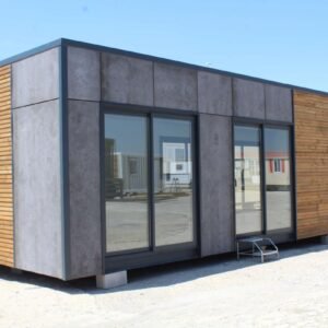 Módulo KVIP diáfano forrado madera y viroc ( Ref: 26011 )