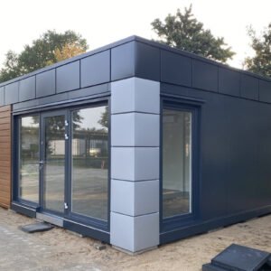 Contenedor de oficina tipo "London" 6,00 x 5,00 m